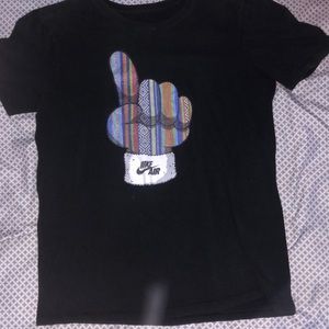 Multi colored Air Nike tee.